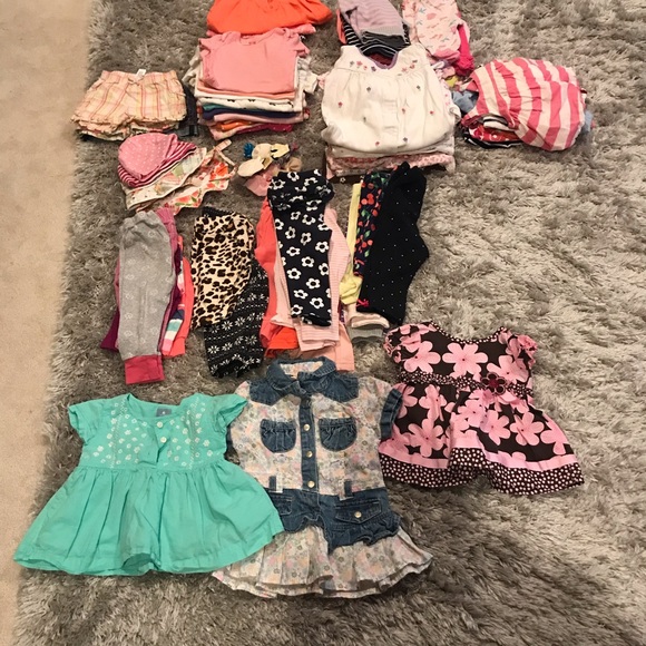 Baby girl lot 80+items 3-12 months -great shape